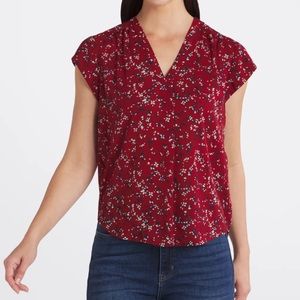 NWT Burgundy Blouse